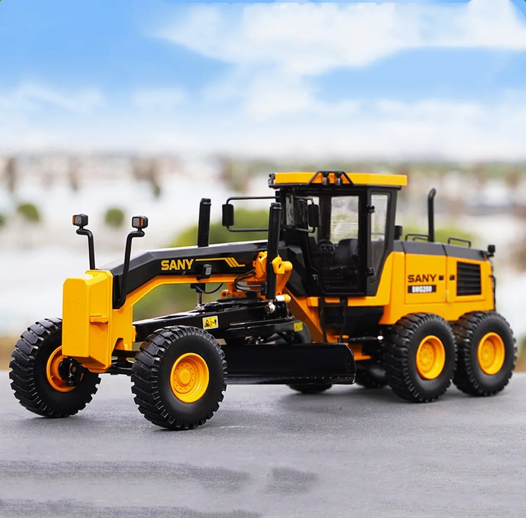 

1/35 Scale SANY SMG200 Motor Grader Diecast Model Collection Toy Gift NIB