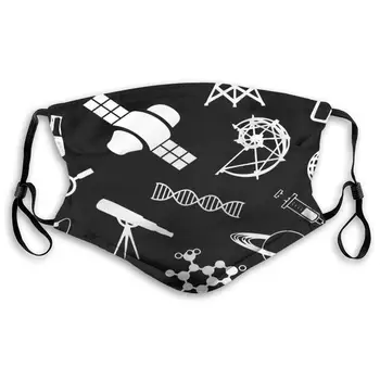 

Science Class Dark Space Face Masks With Replaceable Filter Mouth Mask Muffle Mask Breathable And Comfortable Mouth Cover Mask
