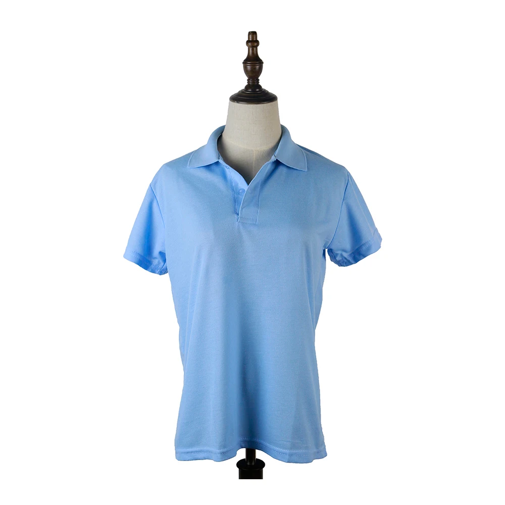 

Summer Women Polo Shirt Camisa Mujer Plain Short Sleeve Eyelet Feminina Thin Fabric Cheap Pубашка женская