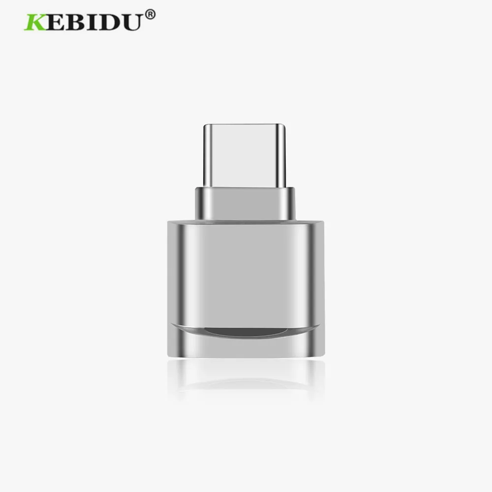 Кард-ридер KEBIDU usb type C Micro SD TF OTG адаптер для samsung Galaxy S8 мини-ридер карт памяти type C Micro SD TF