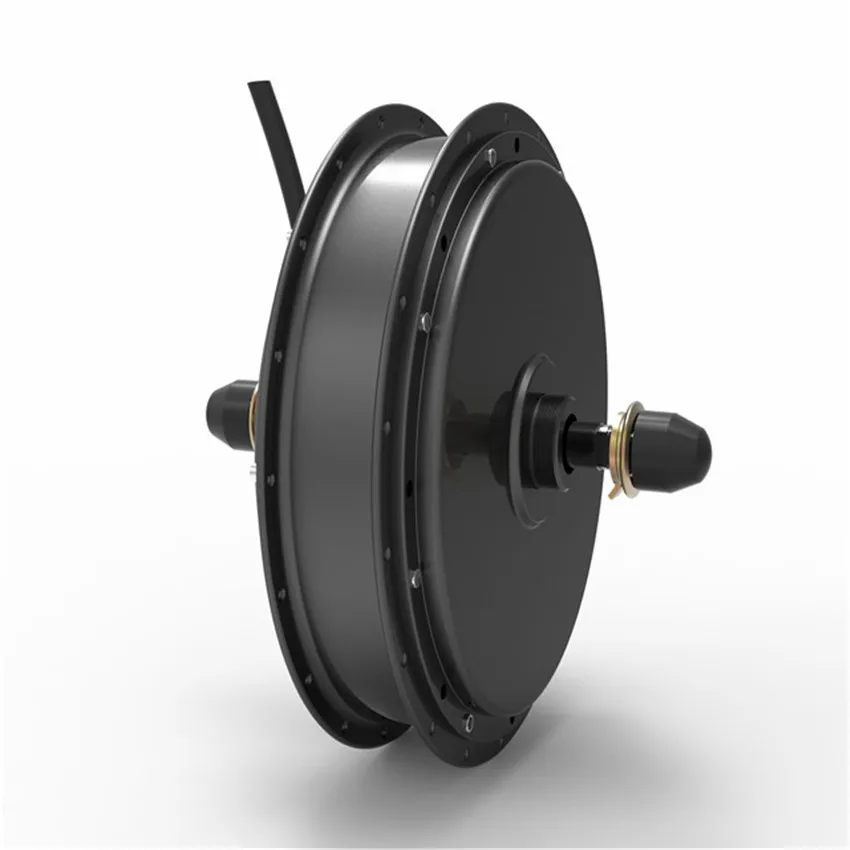4T 72v 5000w безщеточный мотор для центрального движения; Размер 4 T-150 мм отсева высокий крутящий момент безредукторных мотор КПД> 80 - Цвет: 4T