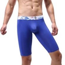 Мужские Пляжные летние Компрессионные шорты, шелковые короткие леггинсы для бега, быстросохнущие обтягивающие шорты для фитнеса и верховой езды, Мужские штаны