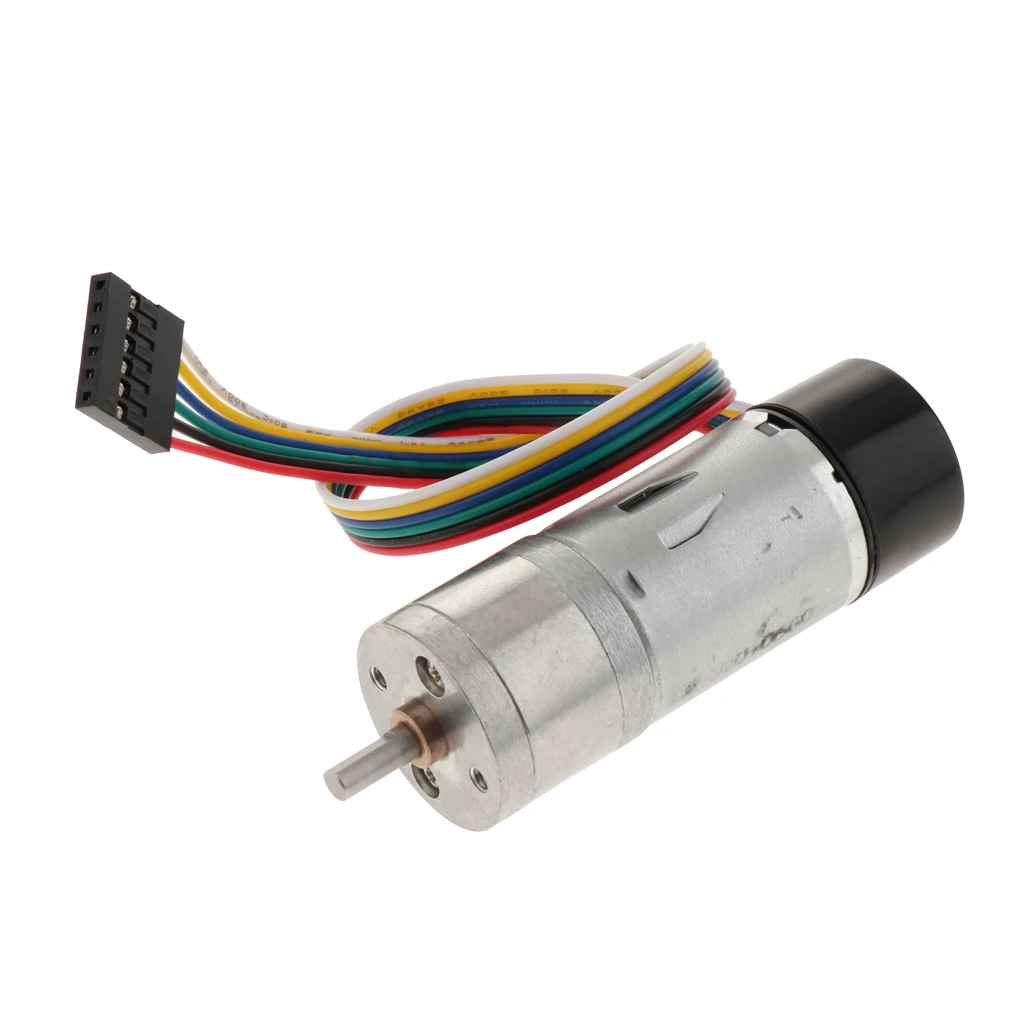 DC 3-24V 6-2000 RPM Gear Motor High Torque Speed Reduce Electric Gearbox Motor 4mm Diameter Shaft For Digital Instrument
