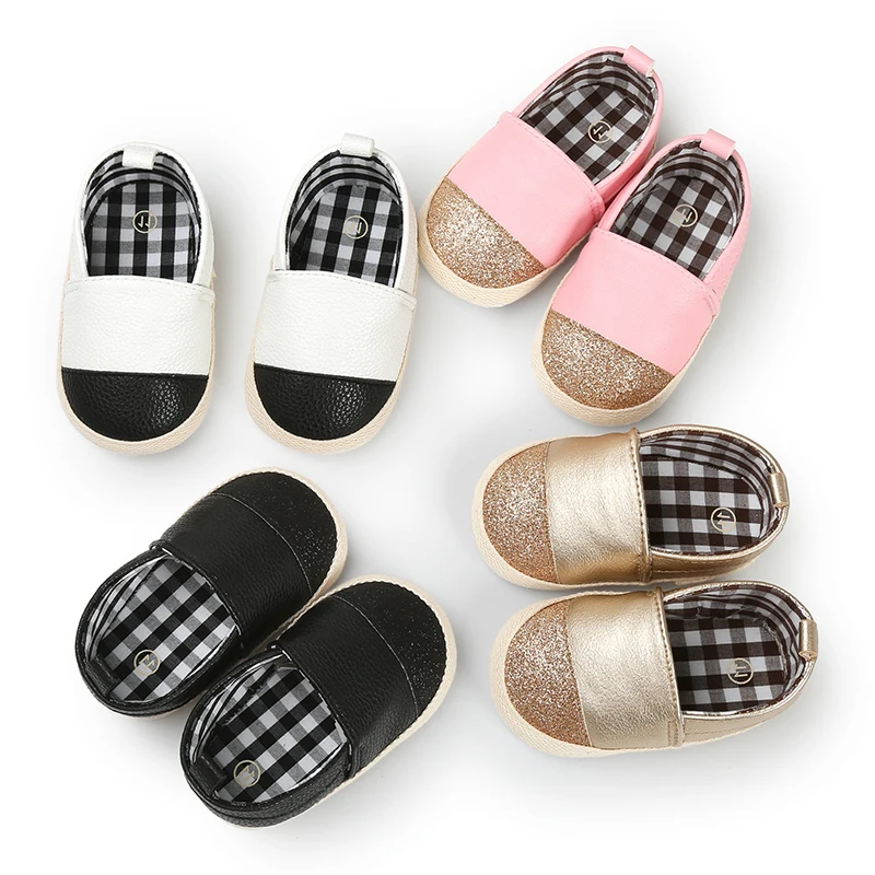 Boys Baby Infant Soft Soled Shoes Girls PU Leather Shoes Baby Moccasins Sapatos Infantil Scarpe Bambina