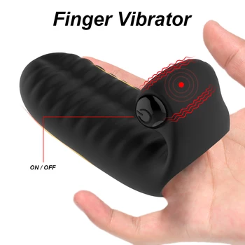 Finger Vibrator Fast Orgasm G Spot Female Sex Toy Clitoral Stimulator Vaginal Masturbation Device For Adult Women's Goods Store 4