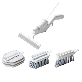 

4pcs Multifunctional Water Spray Cleaning Brushes Kit Dish Bowl Washing Sponge Clearance Brushes Sponge Wipers Kitchen Cleaning