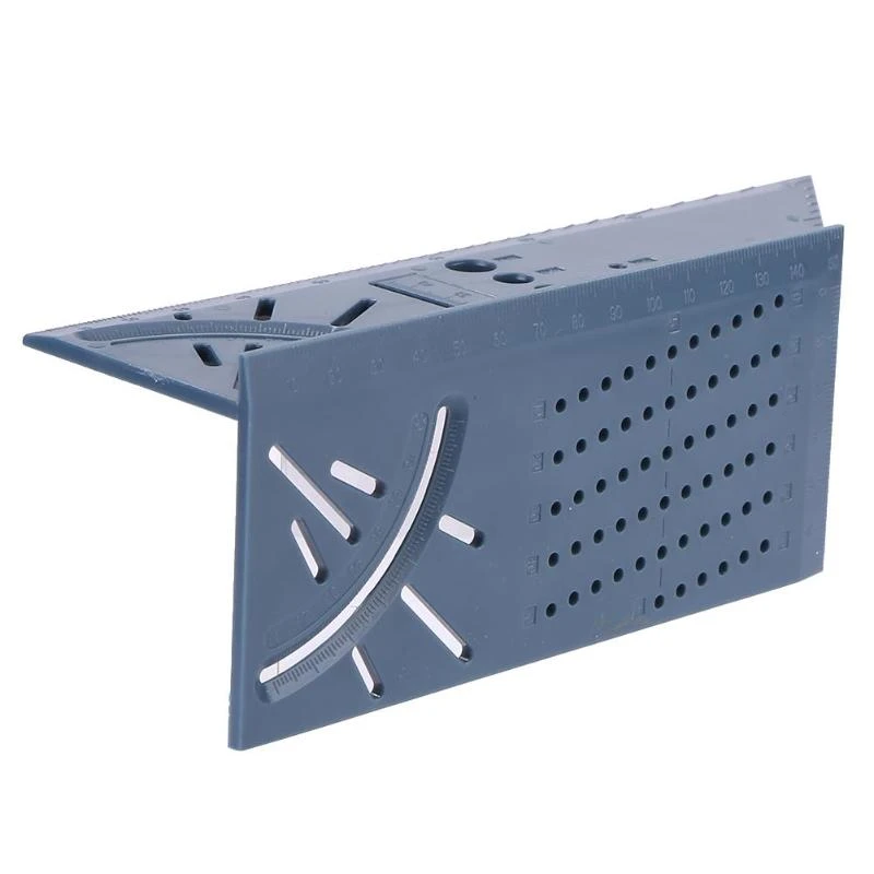 Woodworking Scribe Mark Line Gauge T-Type Ruler Square Layout Miter 45/90 Degree Woodworking Scribe Mark Line Gauge T-Type Ruler Square Layout Miter 45/90 Degree