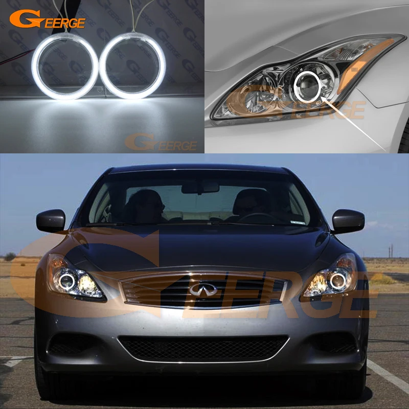 Для INFINITI G37 COUPE Q60 Xenon головной светильник 2008 2015 отличный ультра яркий CCFL