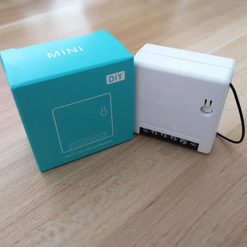 Mini Smart Switch Home WiFi Switch DIY Wireless Smart Switch Control For Alexa/Google Intelligent Home Automation Kit Accessorie