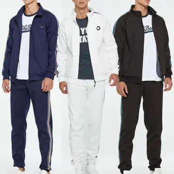 

Men's Tracksuit Fleece Casual Sportwear Jogging Bottoms Sport Suit Jacket Pants
