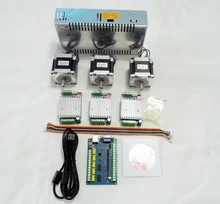 CNC Router Mach3 USB 3 Axis/4 Axis kit,TB6600 stepper motor driver+5 Axis usb control board+Nema23 57HS56motor+24V power supply CNC Router Mach3 USB 3 Axis/4 Axis kit,TB6600 stepper motor driver+5 Axis usb control board+Nema23 57HS56motor+24V power supply