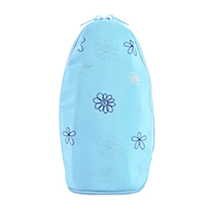 Детская Бутылочка для молока, Термосумка, Термосумка, детские бутылочки, чашка для воды, сохраняющая тепло, термос для младенцев, бутылочка для кормления - Цвет: Небесно-голубой