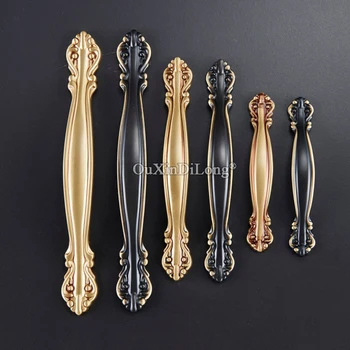 

Elegant 10PCS European Brass Safety Cabinet Door Handles Cupboard Wardrobe Closet Drawer Kitchen Cabinet Pulls Handles and Knobs