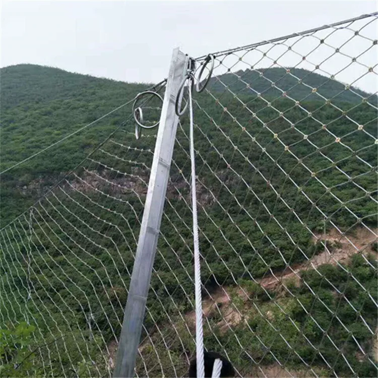 

Manufacturers Direct Selling PC/RX-075 Type Passive Protective Net High-Speed Highway Railway along lu ji acic All-Steel Rope Ne