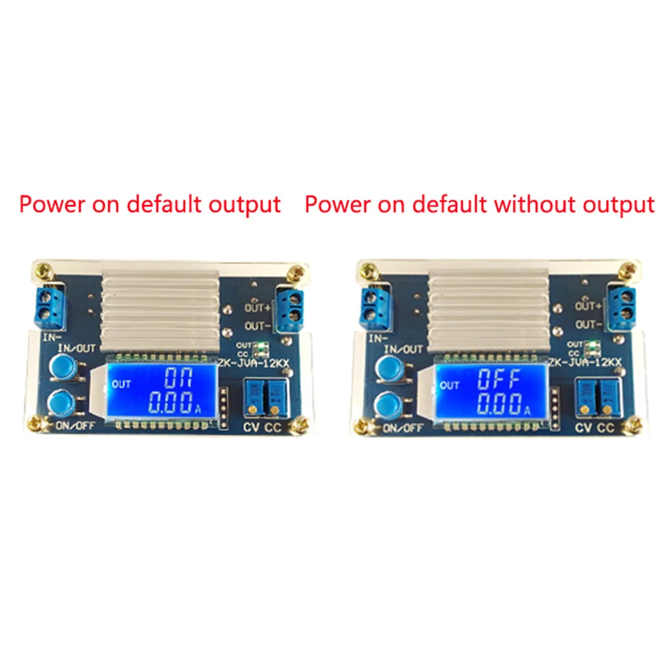CC CV понижающий преобразователь DC-DC 5,3 V-32 V постоянного тока до 1,2 V-32 в пост 12A 160 Вт Шаг вниз Питание модуль Напряжение регулятор ЖК-дисплей трансформатор/W чехол