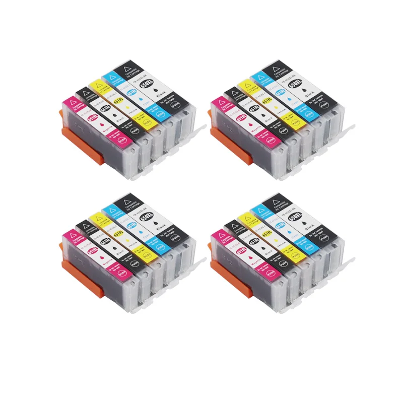 20 x DAT картридж CLI 651 XL PGI 650 для Canon IP7260 MX726 MX926 MG5460 MG6360 MG6460 iX6860 iP8760 принтер