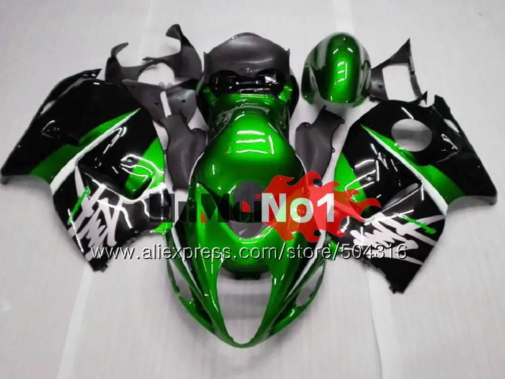 Hayabusa For SUZUKI GSXR 1300 2002 2003 2004 2005 2006 2007 28MC.208 GSXR-1300 GSXR1300 96 02 03 04 05 06 07 Light green Fairing - Цвет: No. 26