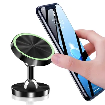

Universal 360 Degree Rotating Magnetic Stand Car Dual-ball Phone Holder Magnet Stand Mobile Phone Support GPS Holder