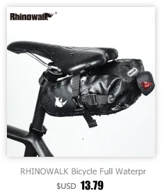 Rhinowalk Водонепроницаемая велосипедная Передняя сумка для отдыха, многофункциональная велосипедная сумка для путешествий, Аксессуары для велосипеда, сумка на одно плечо