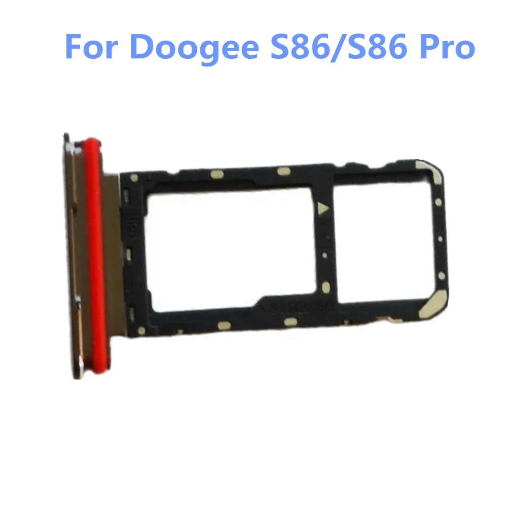 

For Doogee S86/S86 Pro 6.1inch Cell Phone New Original Sim TF Card Holder Tray Card Slot Repair Parts