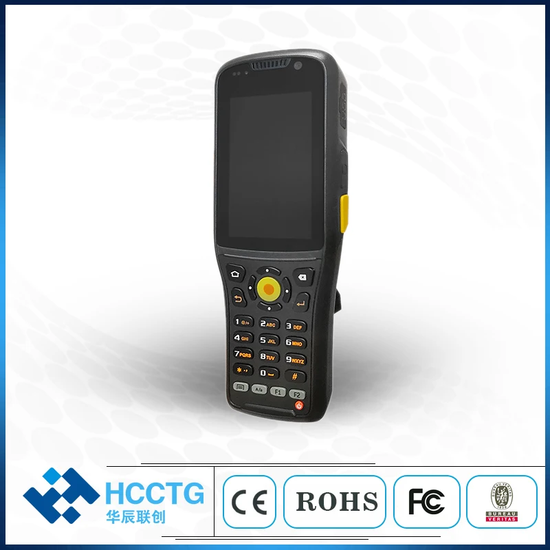 US $260.00 Android RFID 1D Qr Code Barcode Scanner Wearable Pda For Supermarket C60