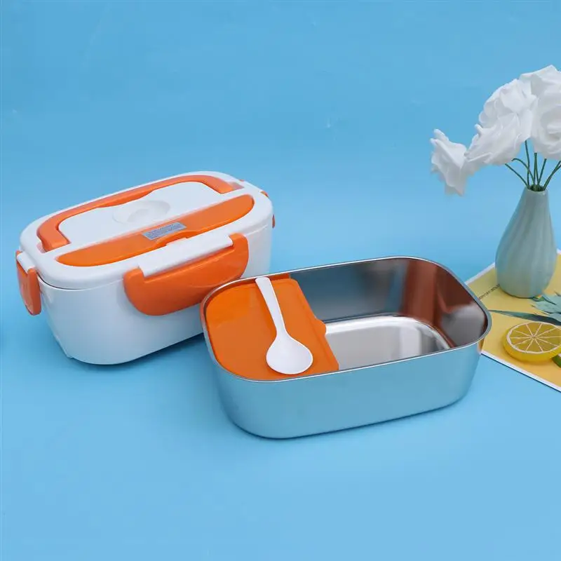 

Multifunction Electric Heated Lunch Box Portable Food Warmer Heating Container for Home School Office with EU Plug (220V)