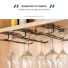 High Quality Useful Iron Wine Rack Glass Holder Hanging Bar Hanger Shelf Stainless Steel Wine Glass Rack Stand Paper Roll Holder ► Photo 2/6