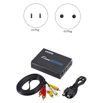 

Av/S-Video to Hdmi AV+S-VIDEO to HDMI AV Converter S-VIDEO to HDMI