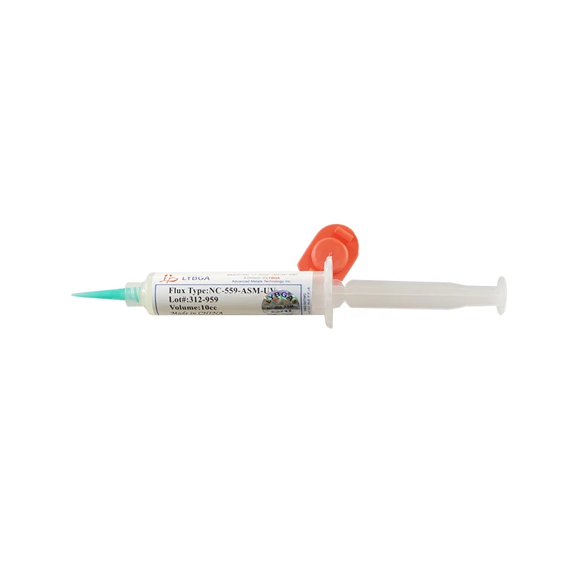

LY 10cc NC-559-ASM-UV Flux paste lead-free solder paste solder flux with Needles piston syringe putter 1pcs
