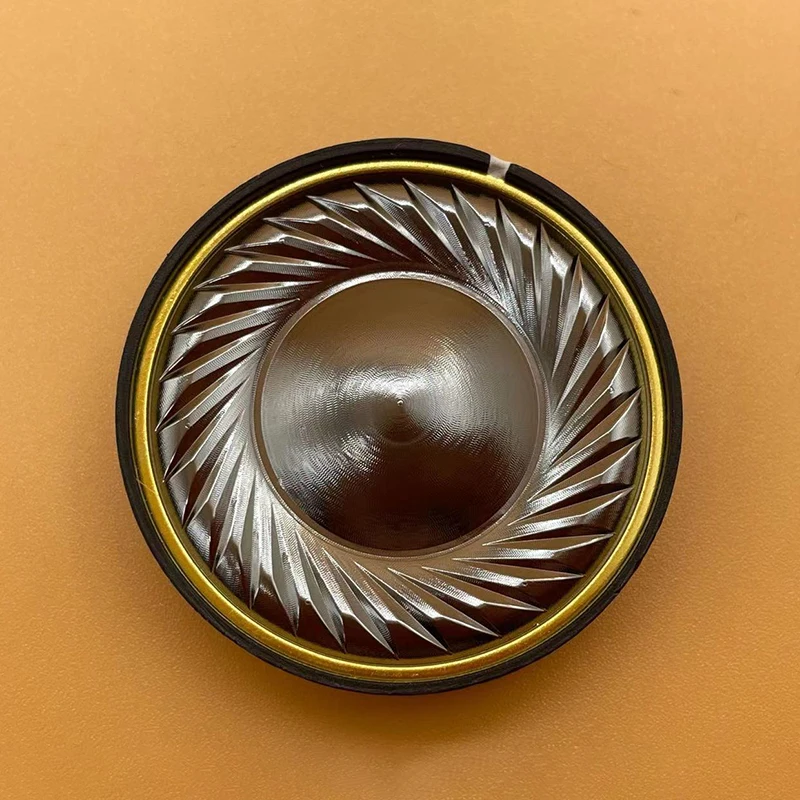 티타늄 다이어프램 헤드폰 스피커 유닛, 저주파 HIFI 드라이버, 풀 레인지 스피커, 32 Ohm, 2 개, 40mm