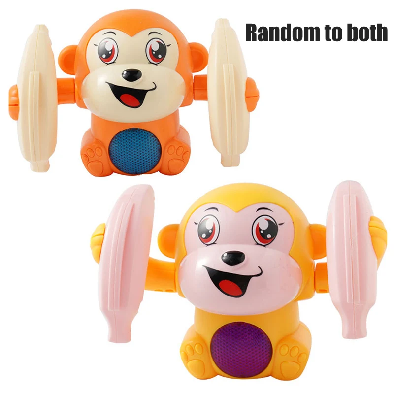 Детская игрушка-обезьянка с голосовым управлением, электрическая игрушка для ползания, FJ88