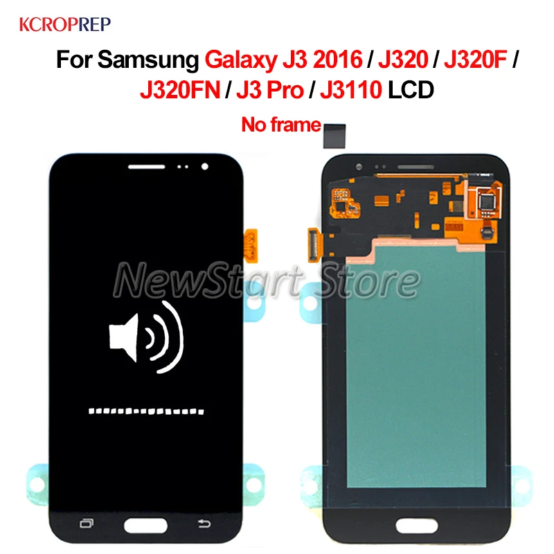 

For Samsung Galaxy J3 2016 J320 J320F J320FN LCD For Samsung J3 Pro J3110 lcd Display Touch Screen Digitizer Assembly 5.0