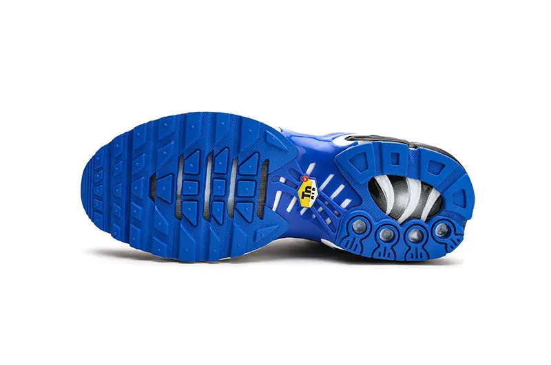 NIKE AIR MAX PLUS TN дышащая Спортивная обувь для мужчин на шнуровке на платформе из материала KPU для тенниса 40-45