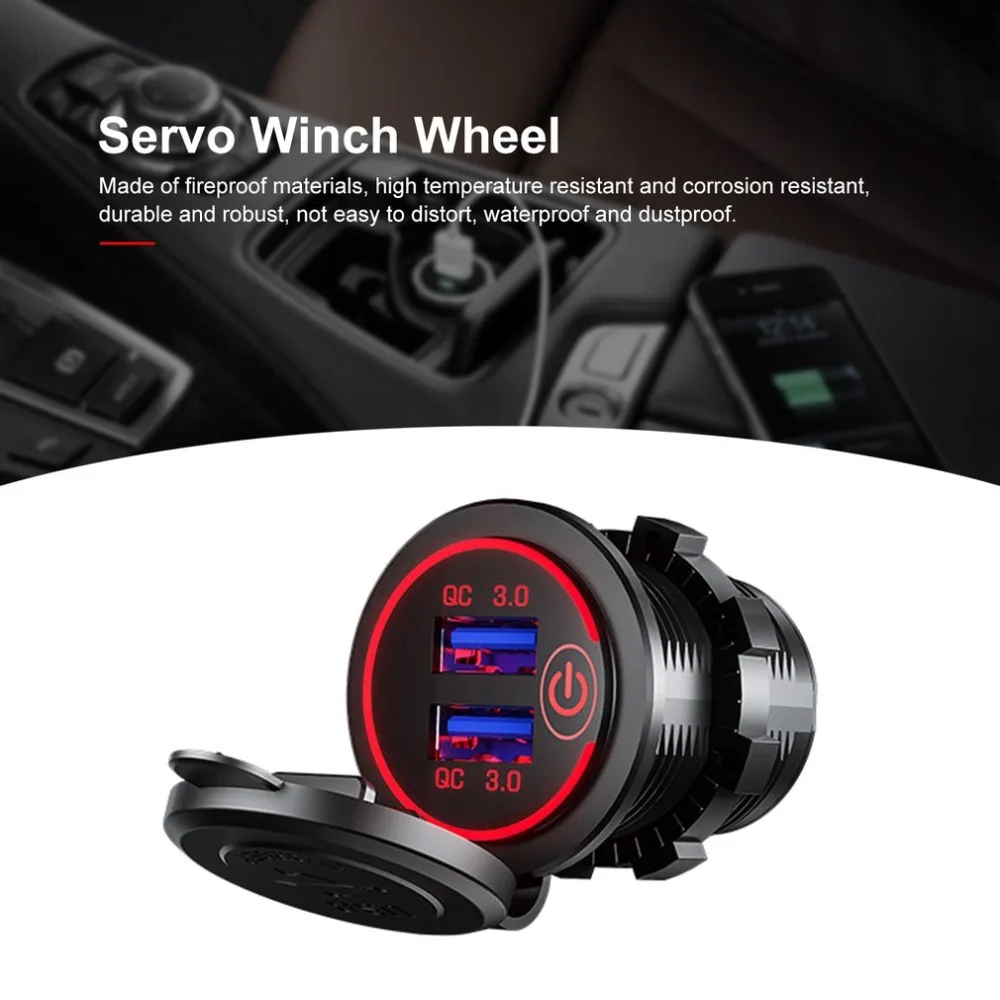 QC3.0 автомобильное зарядное устройство универсальное 2 порта USB Автомобильное зарядное устройство для iPhone samsung Xiaomi автомобильное зарядное устройство со светодиодным индикатором