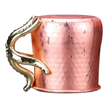 

Starfish Moscow Mule Mug Wine Cup Beer Mug Milk Coffee Stainless Steel Cocktail Mug Wine Bar Drinking Utensils