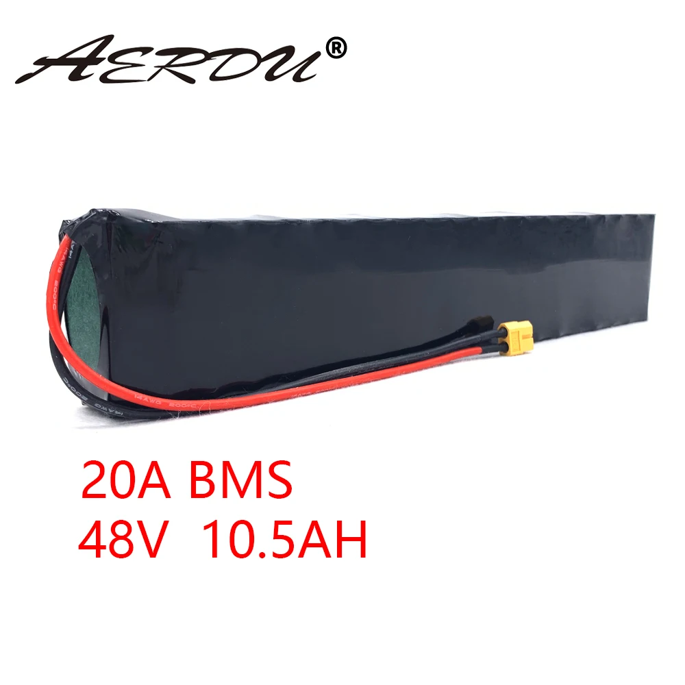 AERDU 48V 10.5Ah 750 ватт 11Ah 13S3P 10Ah литий ионная аккумуляторная батарея Встроенный 20A общий порт BMS XT60 скутер Ebike