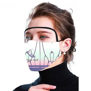 

Adult Outdoors Eye Reuse Printing Masks Face Mask Cloth Face Mouth Mask Mouth Cover Washable Reuseable Mouth Mask mondmaskers