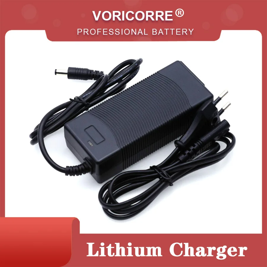 VariCore 12V 24V 36V 48V 3 Series 6 Series 7 10 13 String 18650 Lithium Battery Charger 12.6V 29.4V DC 5.5*2.1mm charger adapter battery charger battery charger adapter