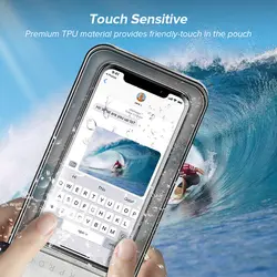 Универсальный Водонепроницаемый Чехол для телефона, плавательный набор для дайвинга, ТПУ, фотография, сенсорный экран, горячая весна