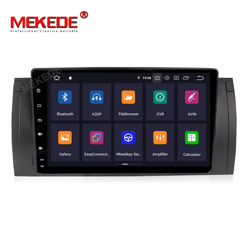 Best 4G LTE Android 9.0 ! 9Inch Car DVD Player Stereo System For BMW/E39/X5/M5/E53 Octa Cores 4GB RAM Wifi GPS Radio FM/AM Navigation 3