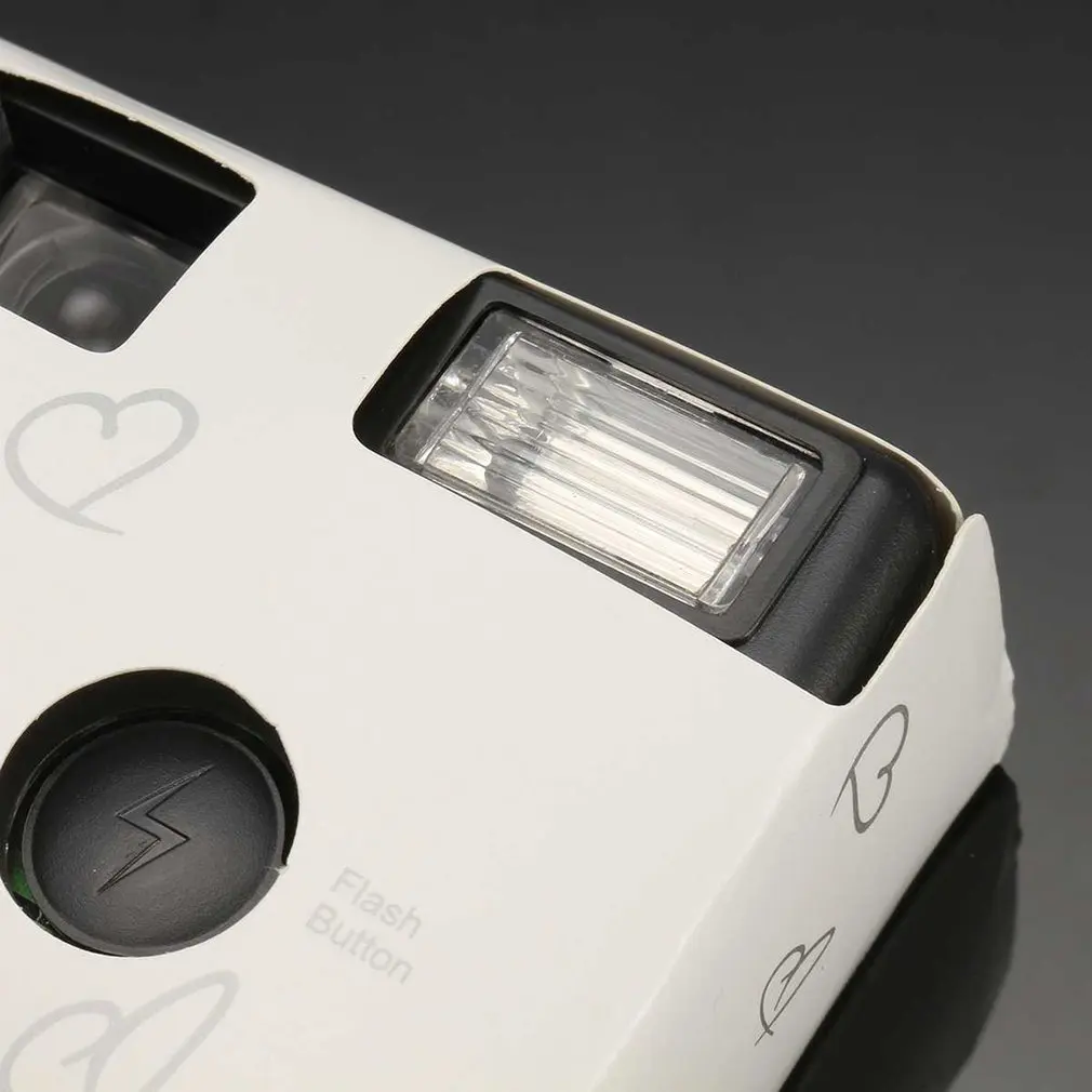 Ретро 36 фотографий 35 мм одноразовая пленочная камера ручной дурак оптическая камера Детские подарки один раз