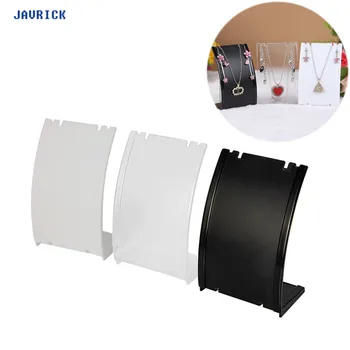 

JAVRICK Pendant Necklace Chain Earring Bust Neck Plastic Display Stand Holder Showcase