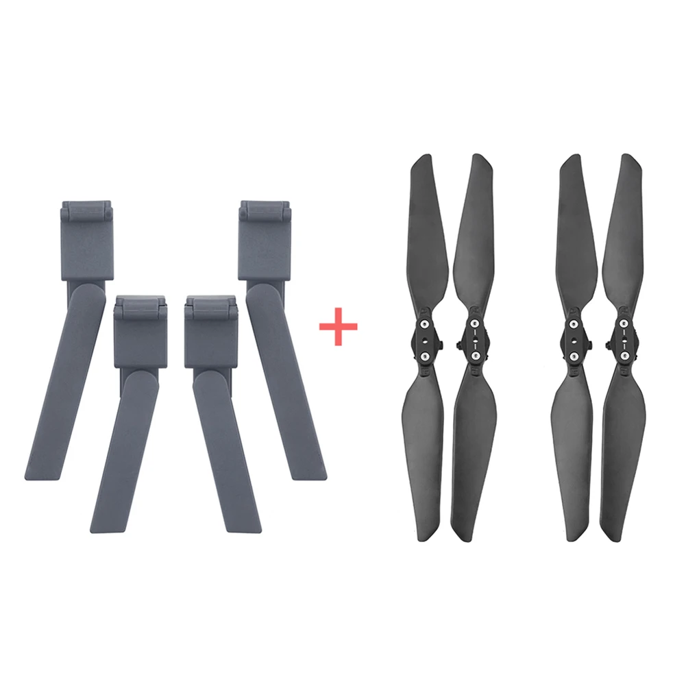 4Pcs Folding Propeller+Extended Heighten Legs for FIMI X8 SE Drone NC99