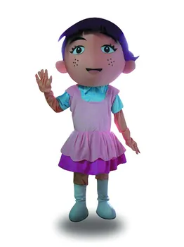 

Hot Sale Classic Version Sing Girl Mascot Costume Adult Halloween Birthday party cartoon Apparel Cosplay Costumes