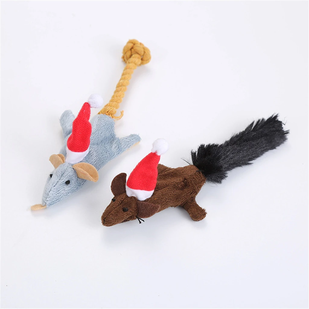 christmas mouse plush