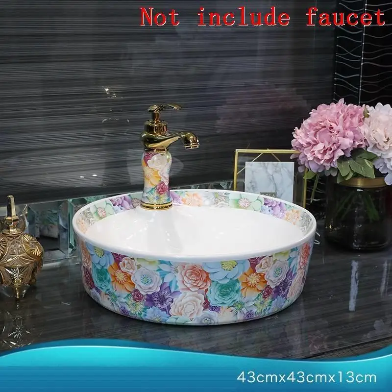 MODEL A Encimera Lavandino Waschtisch судно Fregadero Bagno Salle De Bain умывальник Bassin Cuba Pia Banheiro раковина для ванной Lavabo - Цвет: MODEL A