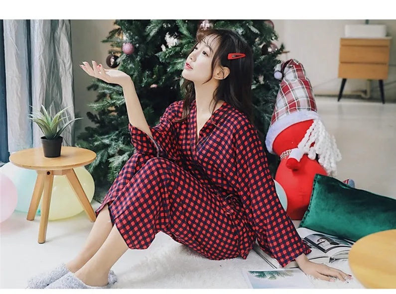 JULY'S SONG Женская мода красочные пижамы набор пижамы печать на каждый день большой размер пижамы 3 шт. мягкая одежда для сна костюм