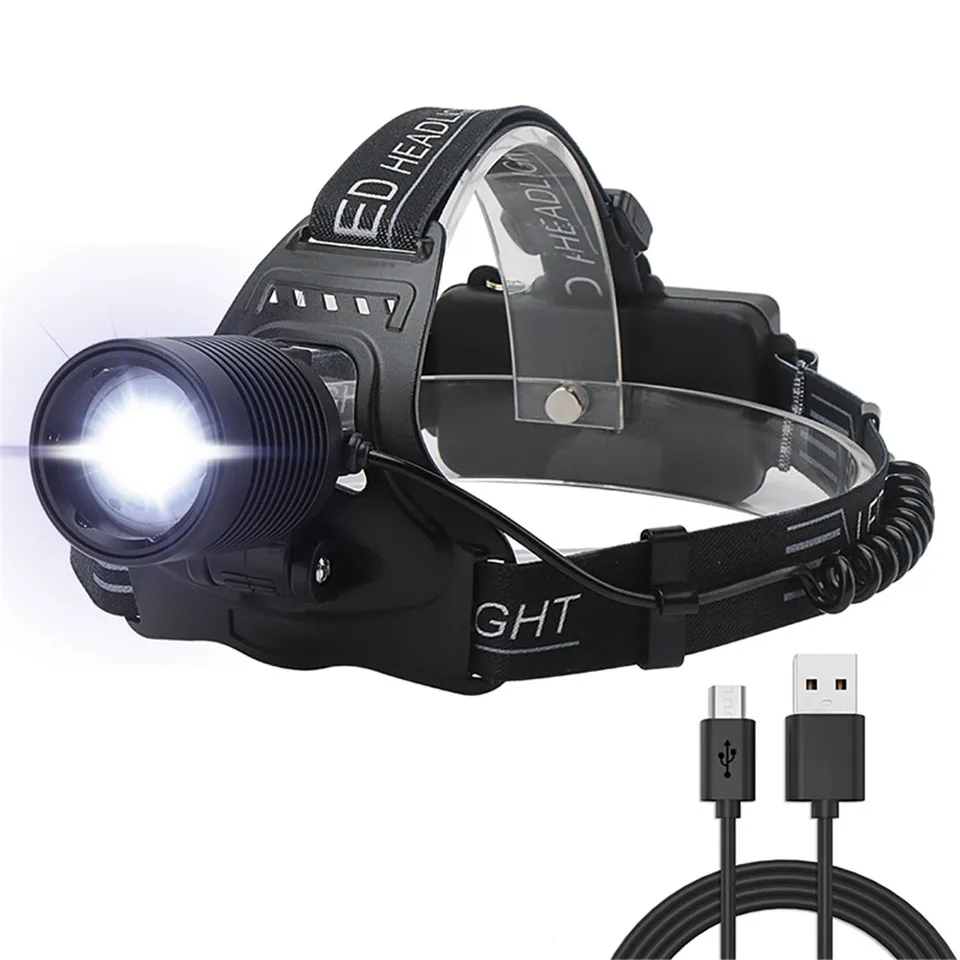 

LED headlamp fishing headlight lamp Waterproof Torch flashlight Head lamp use For camping