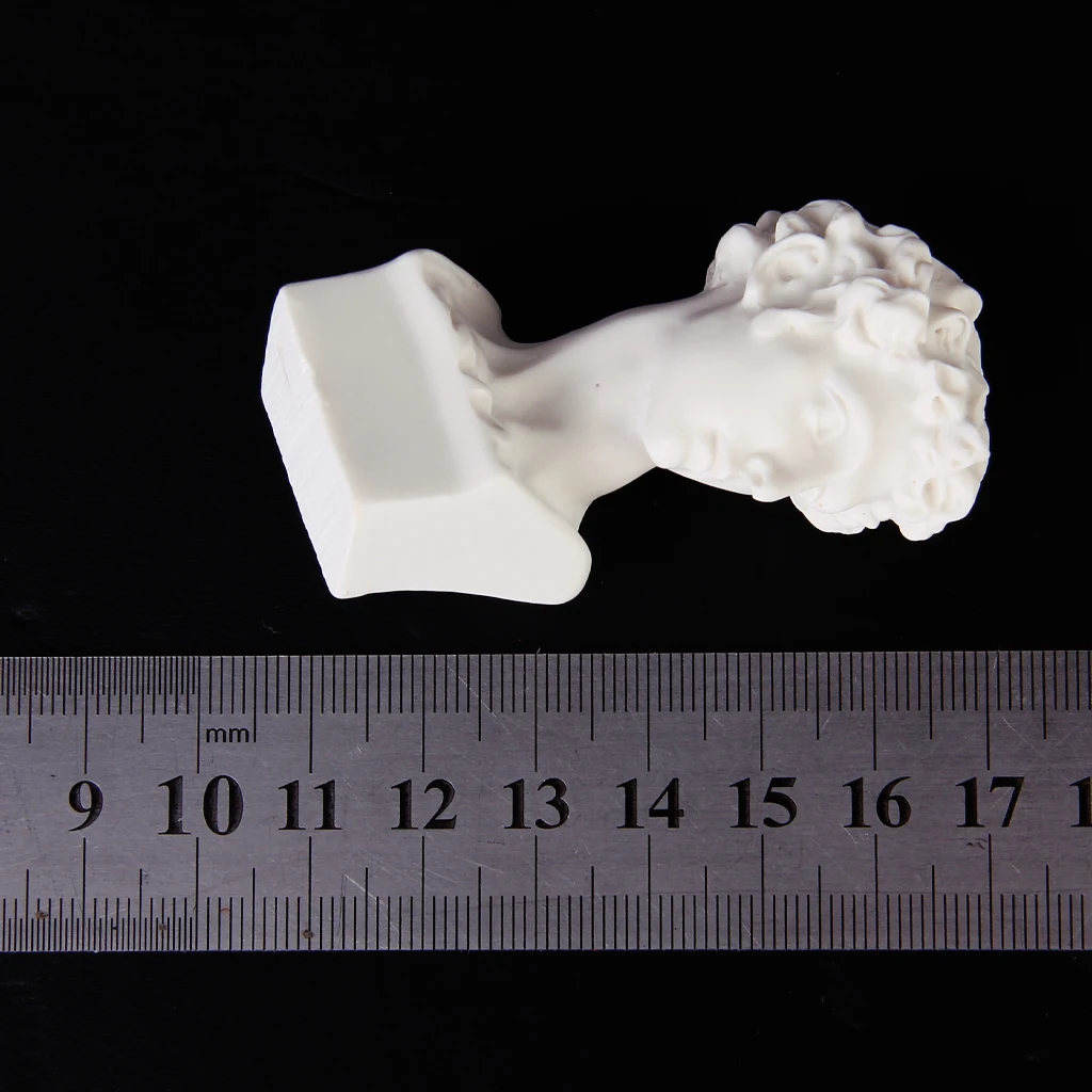 Dollhouse miniature figurine sculpture Giuliano de' Medici Statue Bust Resin