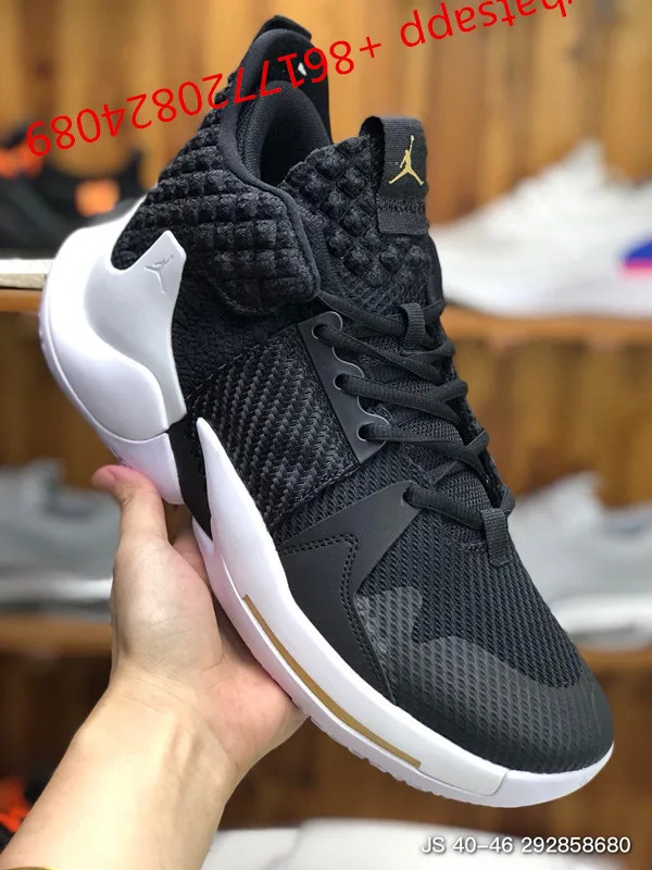 Russell Westbrook 2 basketball boots Jordan Why Not Zer0.2 PF all star Men's Basketball Shoes 40-46 - Цвет: Розовый